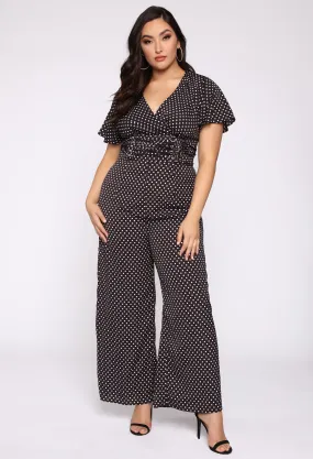 A Forever Love Jumpsuit - Black Combo