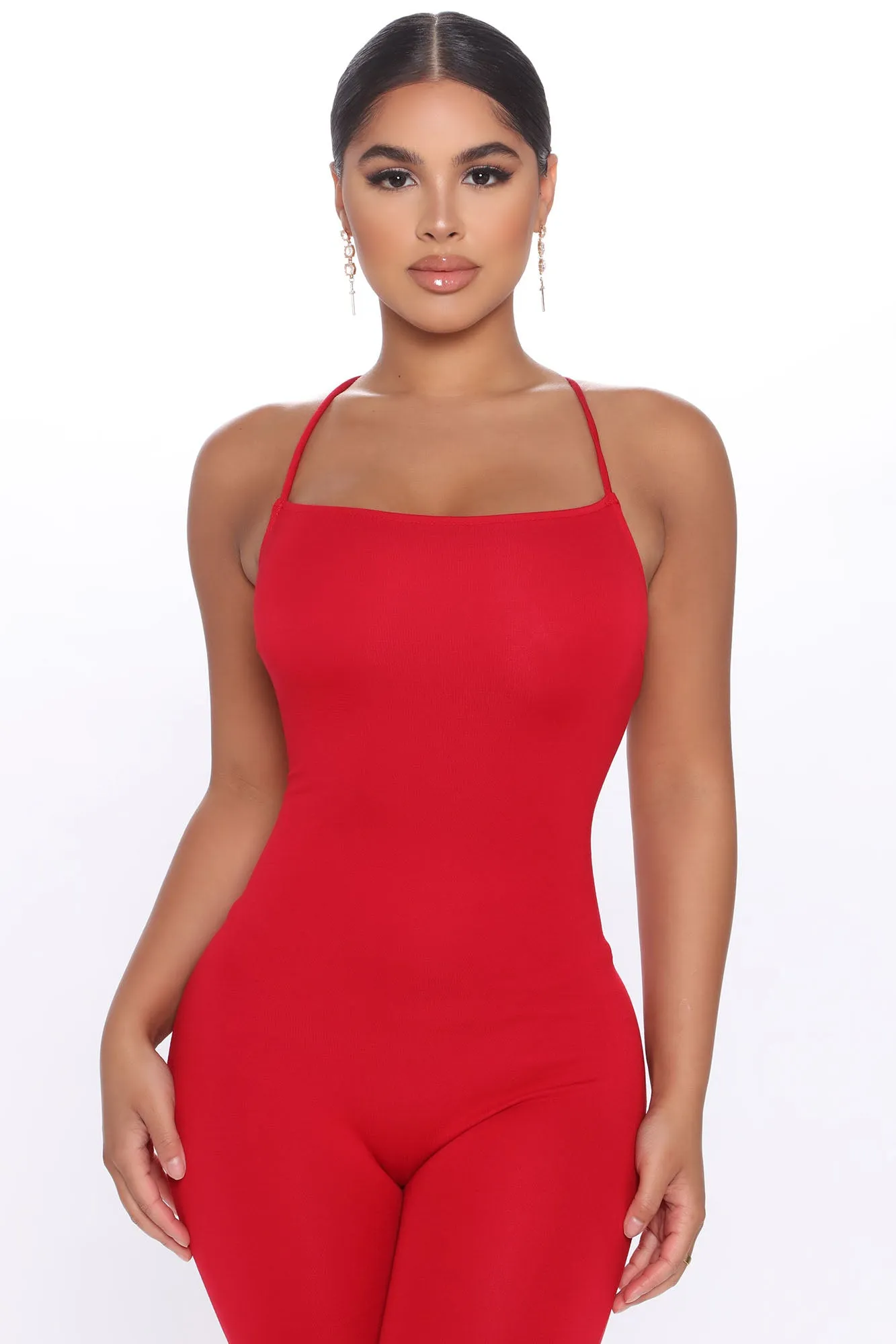 Aim Right Jumpsuit - Red