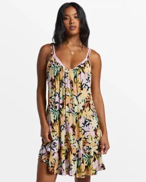 BILLABONG BEACH VIBES DRESS- MULTI