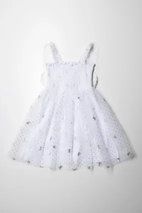 Butterfly Dress White