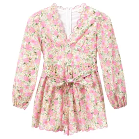 COLETTE FLORAL FLORAL ROMPER