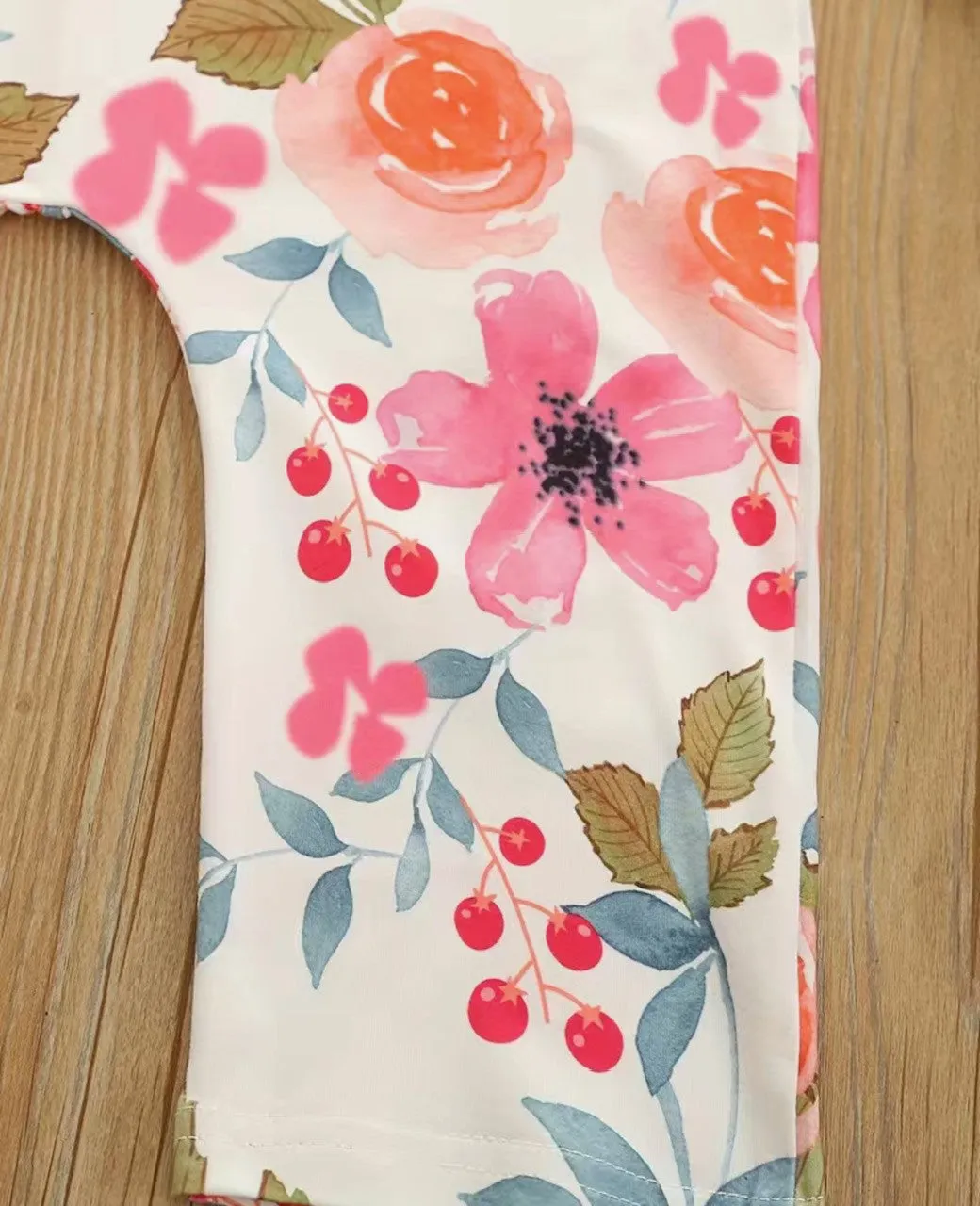 Floral sleeveless halter rompers