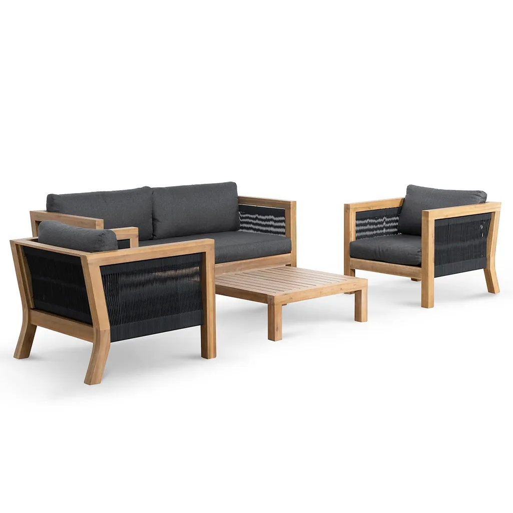 Halle 4pcs Outdoor Lounge Set