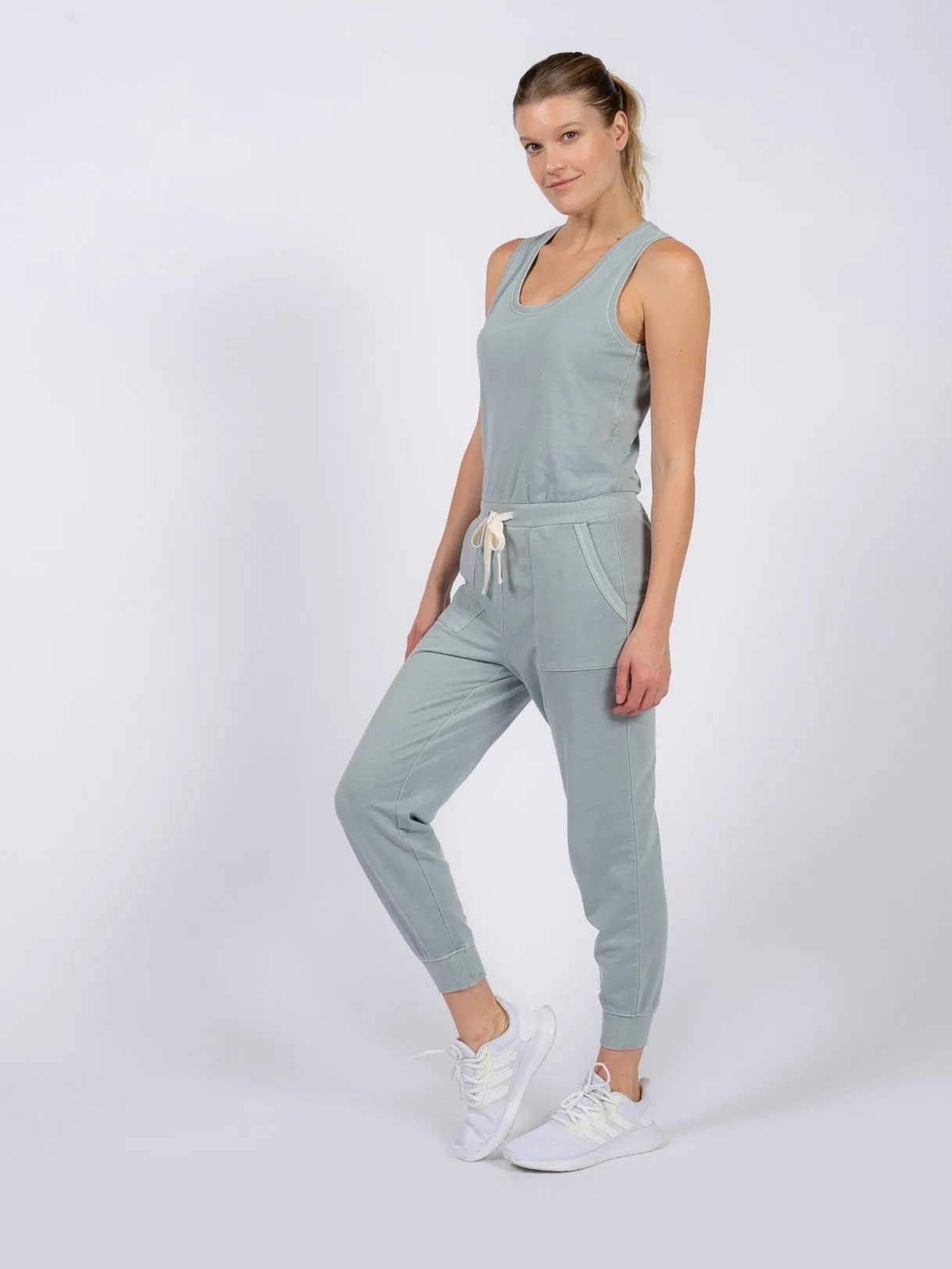 Hallie Casual Sleeveless Jumpsuit