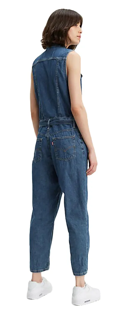 Levi's Women's Cropped Tapered Jumpsuit