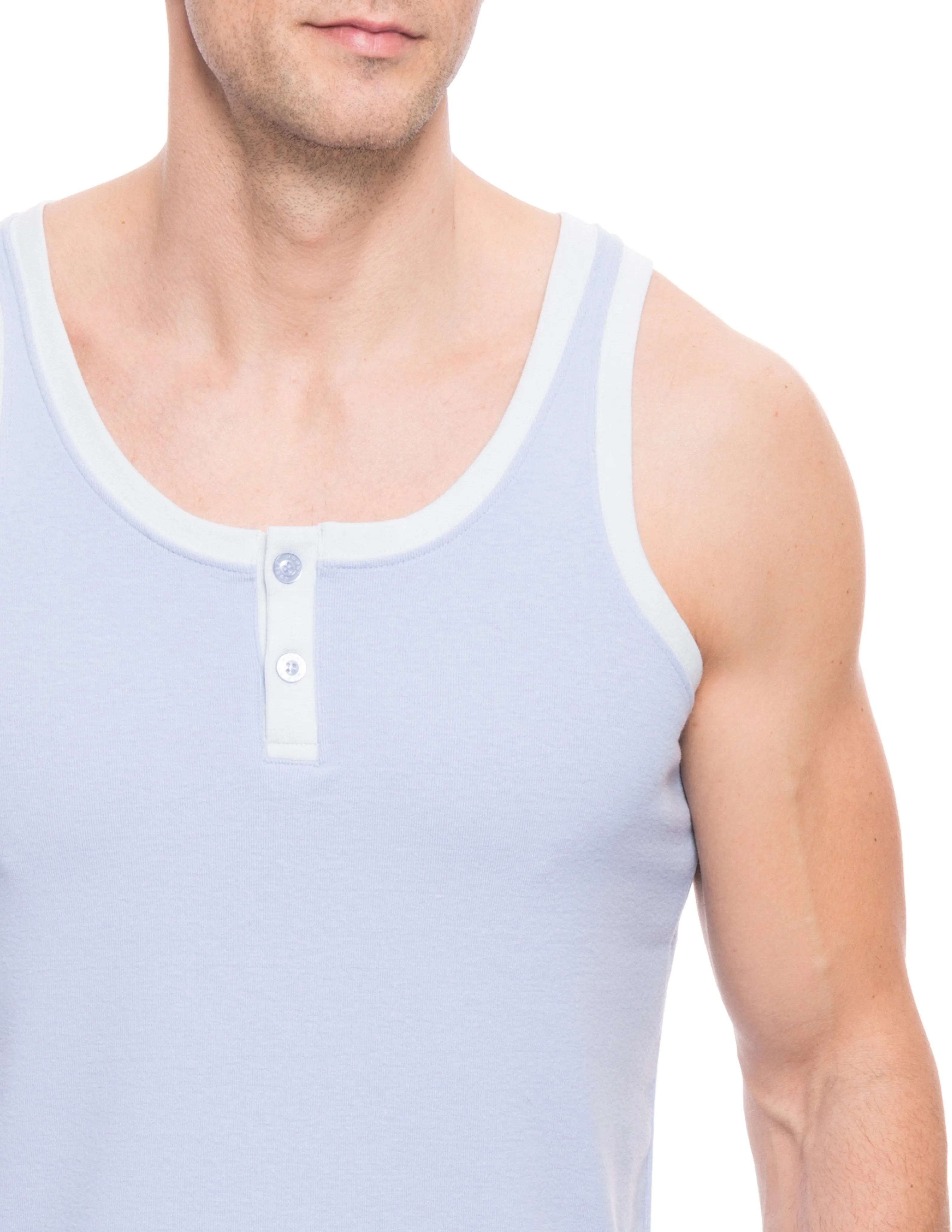 Men's Premium Cotton Boxer Tank Top Lounge Set