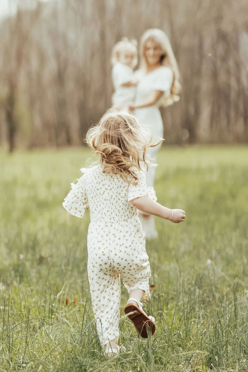 Mini Hazel Smocked Romper