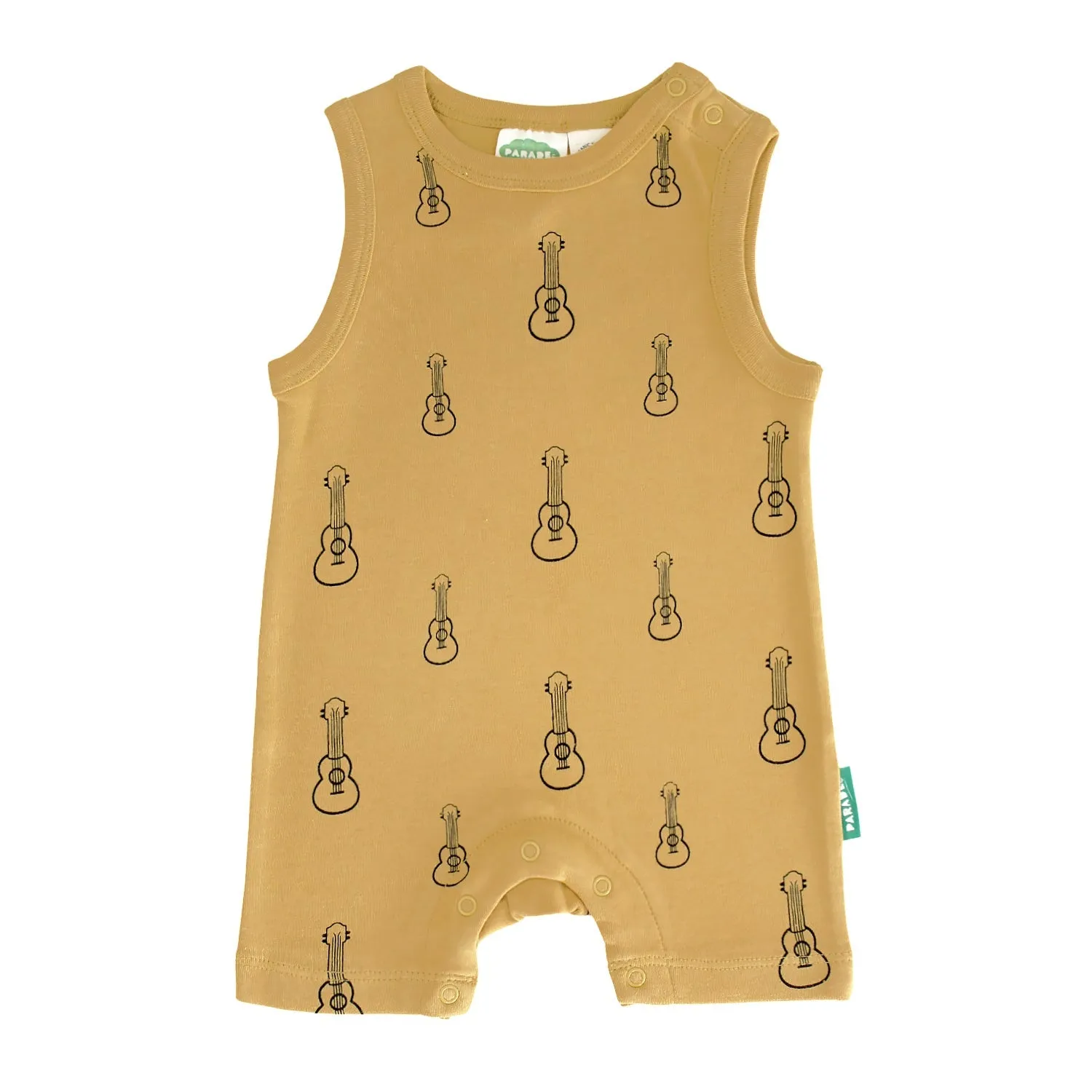 Organic Tank Rompers - Signature Prints