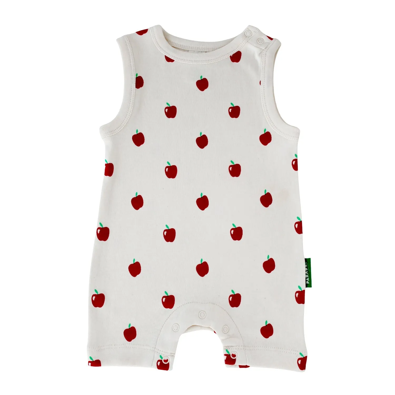 Organic Tank Rompers - Signature Prints