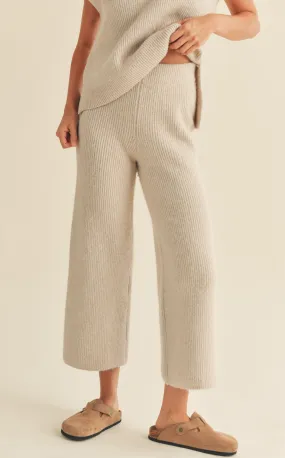 Ribbed Sweater Pants