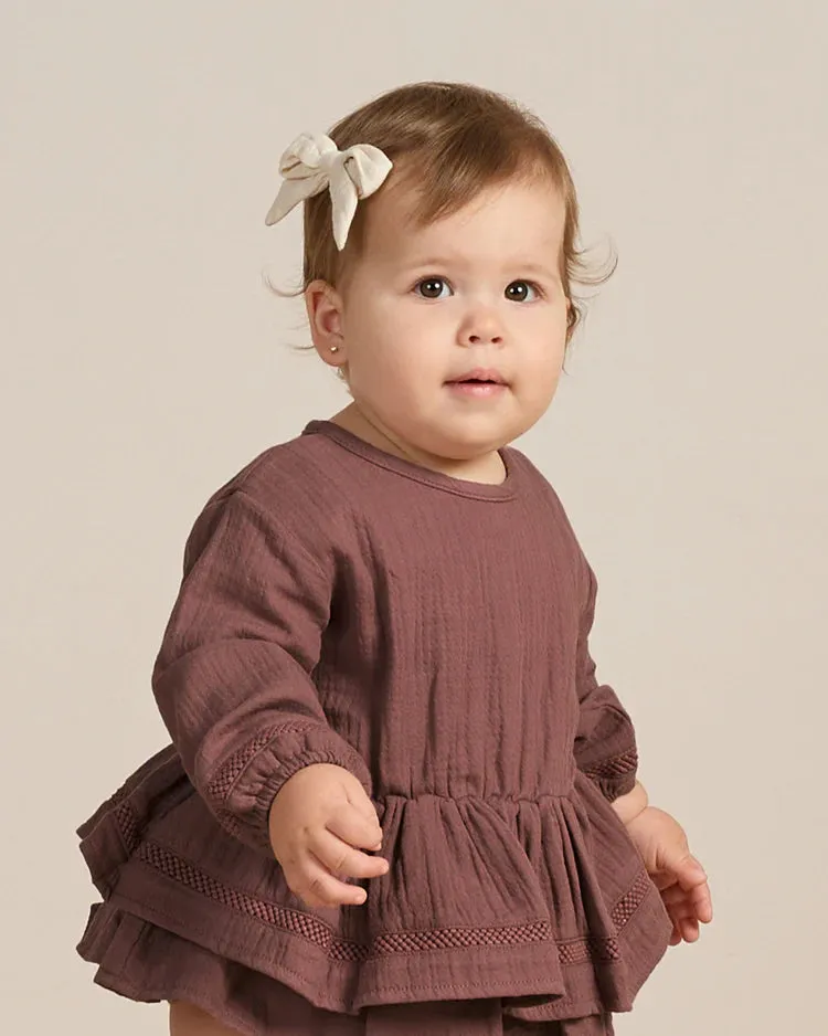 Rosie Romper - Plum