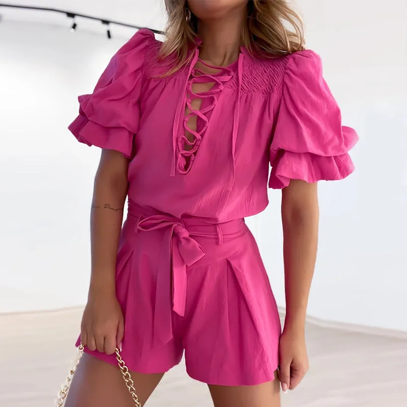 Sexy Solid Women's Rompers