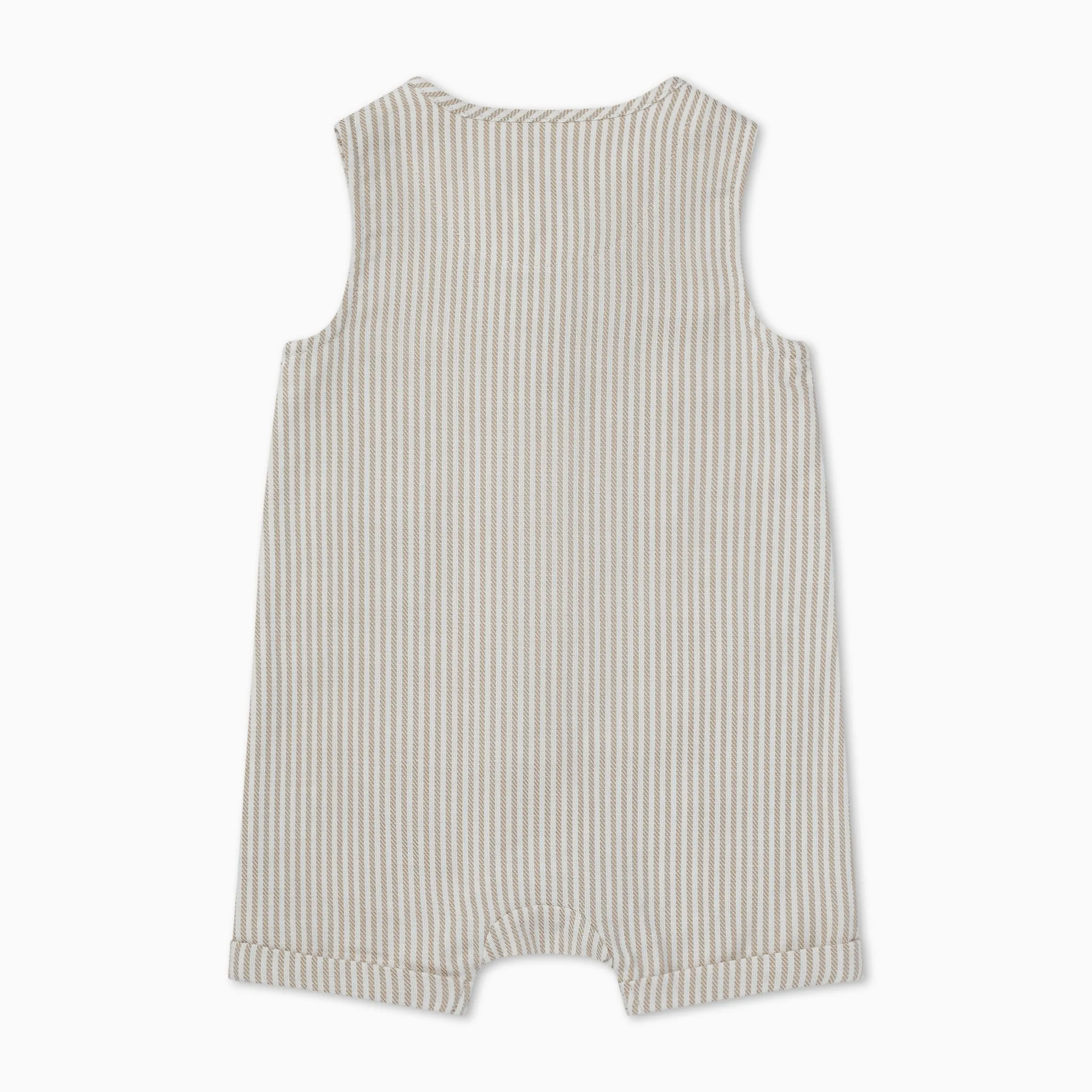 Striped Organic Cotton Beach Romper