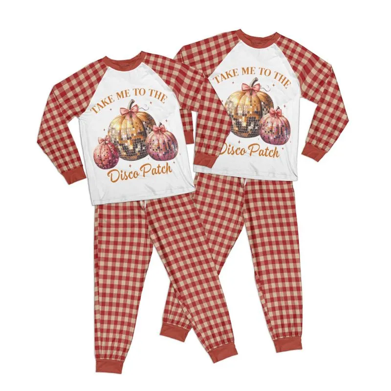 Take me to the Disco Patch Kid Pajamas Set Matching