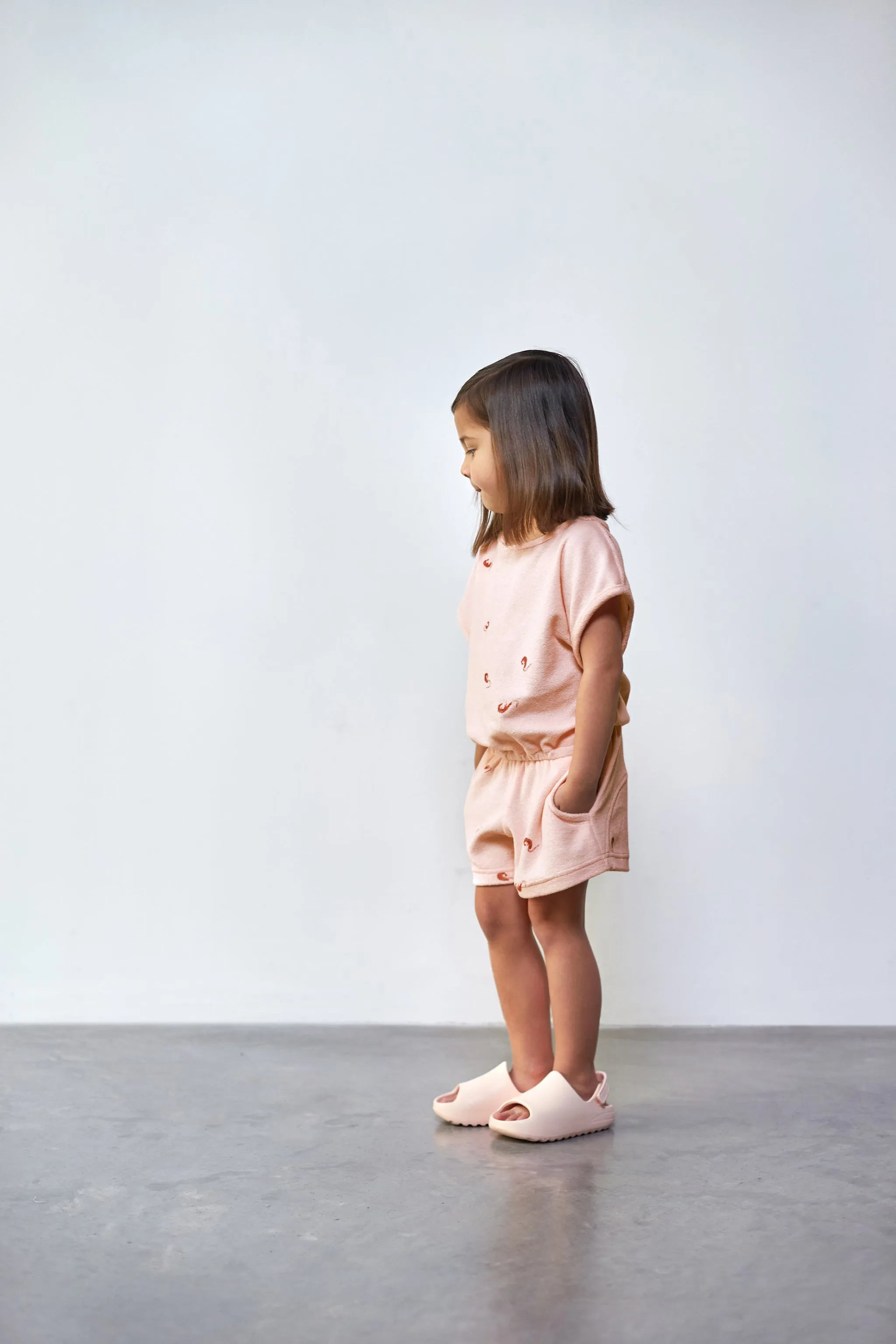 Terry Romper | Pink