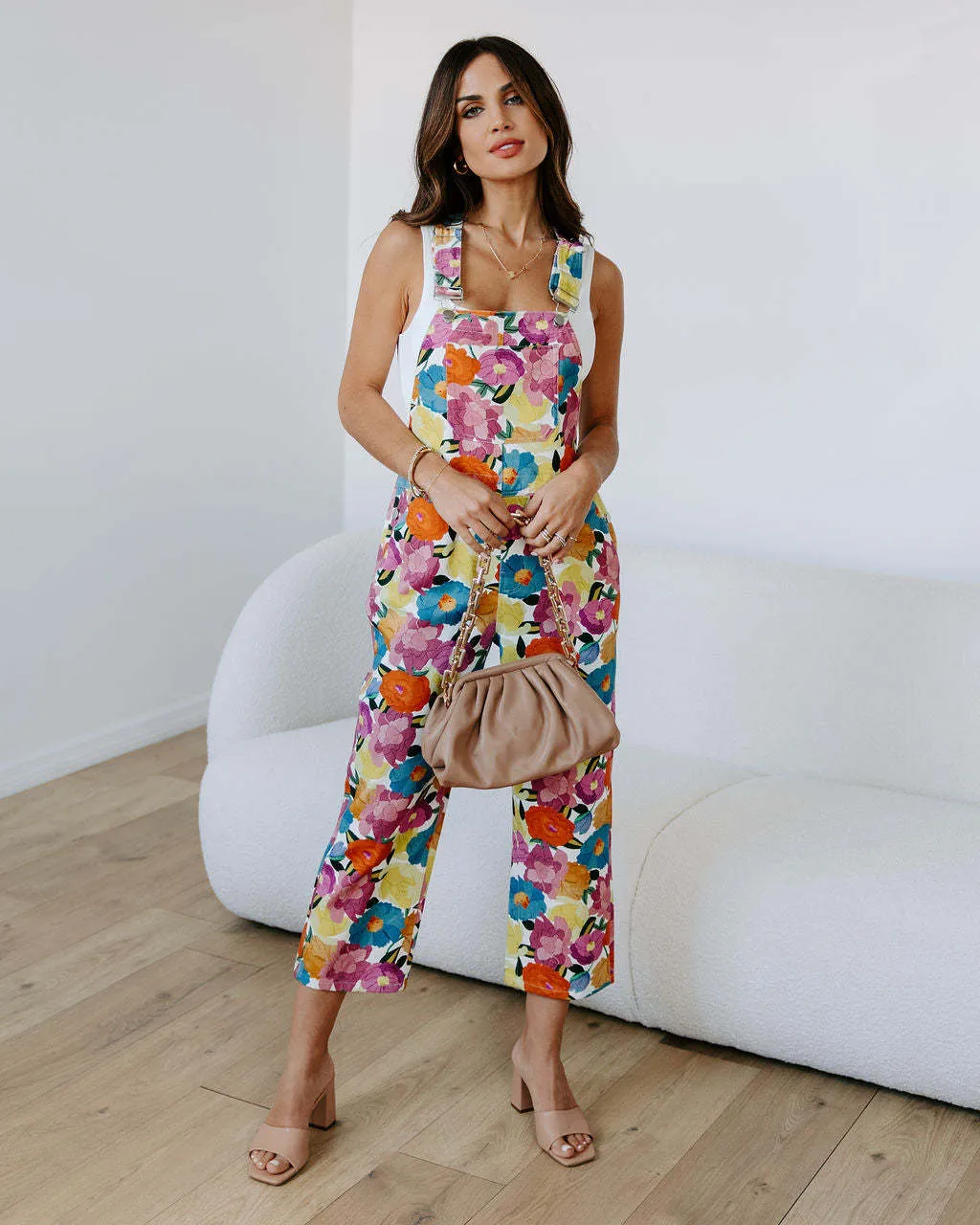 Trend Casual Cool Classic Printing Loose Jumpsuit